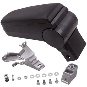 Center Console Armrest Box for Volkswagen Passat B5 Golf MK4 1998-2004 Black - Picture 1 of 8