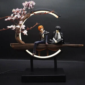 Stray Dogs dazai osamu Nakahara Chuya Figure LED Night Light Lamp Ornament Model - Picture 1 of 12