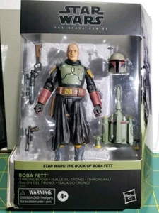 Star Wars The Black Series Boba Fett Throne Room The Book of Boba Fett 6" Damage - Picture 1 of 6