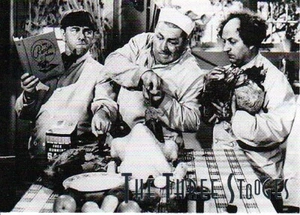 3 STOOGES T.V. Stooges 1997 Duo Cards # 24 Stooges Popularity - Bild 1 von 2