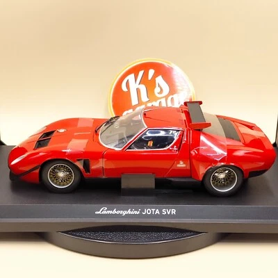 Kyosho 1/18 Lamborghini Jota SVR Red Gorgeous Collection Diecast 08311WR - Image 1 of 4
