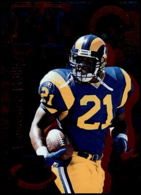 1996  Playoff Illusions #109 Lawrence Phillips RC Rookie Card - Image 1 of 2