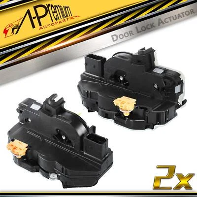 Actuador de bloqueo de puerta delantero A-Premium 2x para Cadillac SRX 2010-2016 Chevy Volt 11-15 Foto 1 de 4