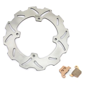 Rear Brake Rotor Disc Pads For Honda CR125R CR250R 02-07 CRF450X CRF250R/X 04-17 - Foto 1 di 8