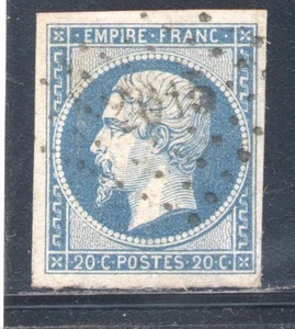 France N° 14A ob PC 2615 QUINSON, BASSES-ALPES, TB - Picture 1 of 1