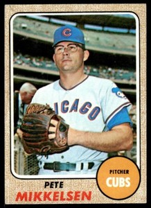 1968 Topps Pete Mikkelsen Chicago Cubs #516