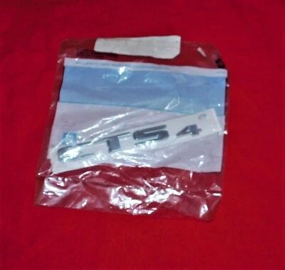 🔥 NOS 2008 2014 CADILLAC CTS TRUNK LID CTS-4 EMBLEM BADGE NAMEPLATE 25789084 - Image 1 of 3