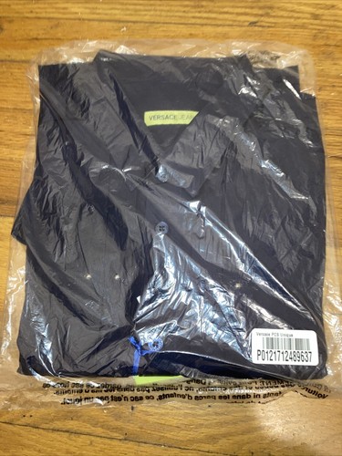 Camicia uomo Versace Jeans autentica nuova con etichetta taglia 48 cotone US Small