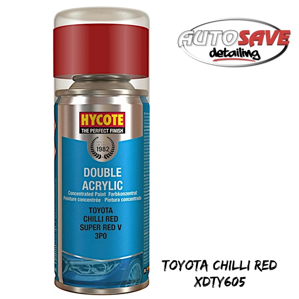 Hycote - Pintura en aerosol Toyota Chilli Red - 150 ml XDTY605 aerosol - Imagen 1 de 1