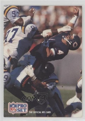 1991 Pro Set Hall of Fame Photo Contest Jim Harbaugh by Fred Zwicky #716 - Image 1 of 2