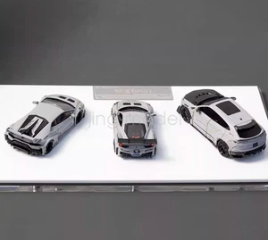 1:64 Scale Grey URUS LP610 458GT LBWK Racing Sports Model Diecast Resin Car Set - Picture 1 of 10