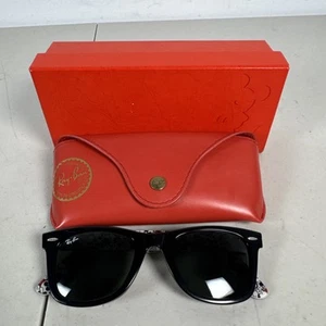 RARE Disney Ray-Ban Wayfarer LTD ED MICKEY MOUSE 90TH BIRTHDAY Handmade in Italy - Picture 1 of 15