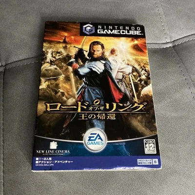 The Lord of the Rings W/Box Manual Nintendo Game Cube GC Good Used Game From JP - Image 1 of 2
