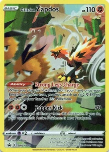 Galarian Zapdos SWSH283 SWSH: Tarjetas Promocionales Espada y Escudo Holo - Imagen 1 de 2