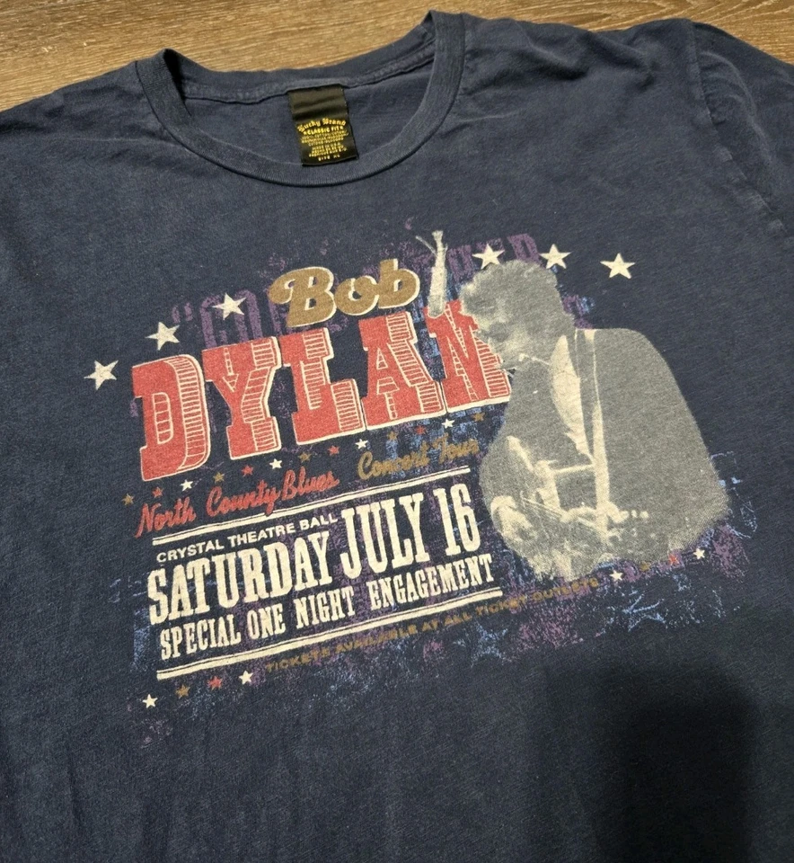 VTG Lucky Brand X Bob Dylan Tee Size XL Rare** - Image 1 of 4