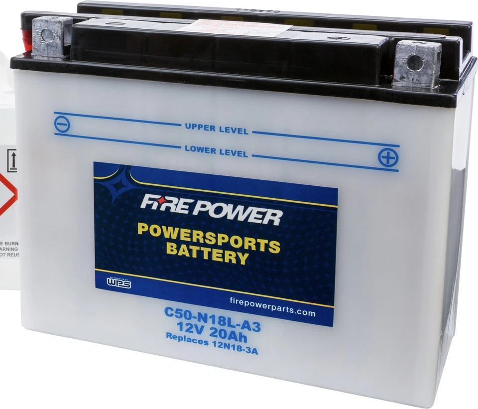 Firepower 12V HeavyDuty Battery for Honda GL1500 GoldWing Y50N18LA3 C50N18LA3 - Imagem 1 de 1