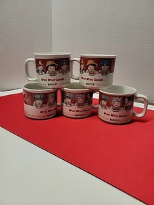 Set di (5) tazze da zuppa Campbell VINTAGE 1993 M'm! M'm! Buono! 14 oz. - Foto 1 di 4
