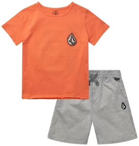 Toddler Boy Shorts Set - 2 Piece Short Sleeve Graphic Tees and Shorts for Boy... - Picture 1 of 6