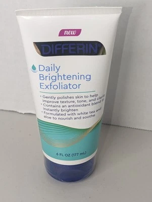 Differin Daily Brightening Exfoliator , 6 fl oz (177 ml) Combination Skin Sealed - Image 1 of 4