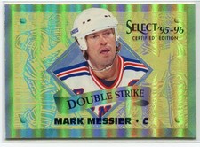 1995-96 Select Certified Double Strike Gold 15 Mark Messier /903