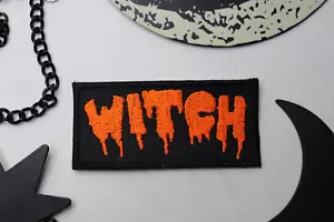 Witch PATCH Iron on/Sew on High-Quality USA Seller Fast Delivery Witchy Style - Picture 1 of 2