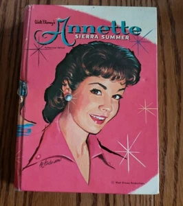 WALT DISNEY'S ANNETTE SIERRA SUMMER HARDCOVER BOOK BY WHITMAN PUBLISHING 1960 - Picture 1 of 11