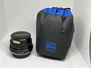 Promaster Auto MC 28mm f/2.8 Camera Lens With Case - Picture 1 of 10
