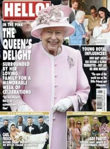 HELLO! magazine 10 June 2019 Issue 1587 The Queens Delight Birthday - Imagen 1 de 4