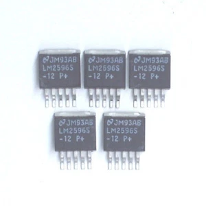 LM2596S-12, step down regulator 12V, National Semiconductor (set 5 pieces) - Bild 1 von 1