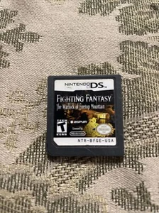 Fighting Fantasy: The Warlock of Firetop Mountain (Nintendo DS) Auténtico Bonito - Imagen 1 de 2