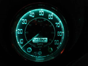 Jaguar XK120 XK140 XK XKE E-Type SMD LED Instrument Green Bulb Upgrade x2 - Picture 1 of 2