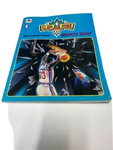 Libro poster Golden NBA Slam Dunk 1993 Jordan Drexler Malone Pippen Robinson - Foto 1 di 8