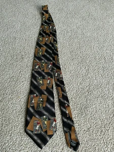 Vince Lombardi Qoute Me Silk TIE Green Bay Packer Wisconsin Badgers FOOTBALL VTG - Picture 1 of 7