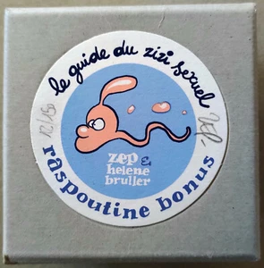 ZEP - Leporello LE GUIDE DU ZIZI SEXUEL - Raspoutine - N+S 150 ex. sérigraphie - Picture 1 of 3