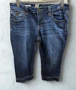 Kut From The Kloth Jeans Womens 4 Natalie Crop Mid Rise Stretch Denim Casual - Picture 1 of 10