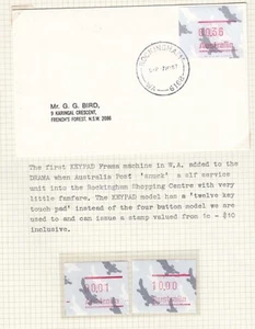 Australia Frama Platypus Rockingham No Postcode High Value $10.00 - Picture 1 of 1