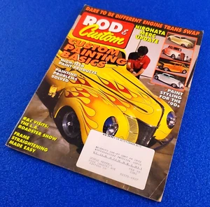 ROD & CUSTOM CUSTOM PAINTING BASICS HIGH TECH PAINT MARCH 1994 MAGAZINE - Picture 1 of 10