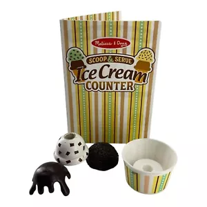 Melissa & Doug Scoop Serve Ice Cream Counter REPLACEMENT Toppings Menu Cup 5 pcs - Picture 1 of 7