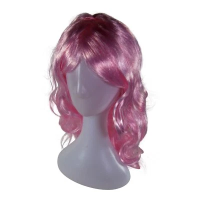 Peluca larga rizada de color ondulado para disfraces, disfraces de Halloween para niños, adultos Foto 1 de 4