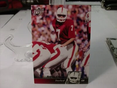 2011 Upper Deck Football  #14 - John Elway - Stanford Cardinal  11-204 - Image 1 of 2