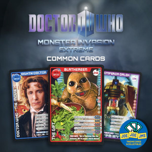 BBC Dr Doctor Who Monster Invasion Series 2 EXTREME COMMON Cards - Pick!