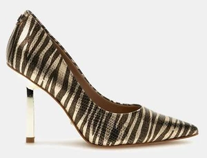 Decoltè Guess "Cianci" FL7CNC-LEA08 scarpe donna pelle zebrata - Imagen 1 de 4
