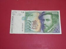 SPAIN 1992 1000 PESETAS CIRCULATED BANKNOTE P- 163a.2.2 (021)