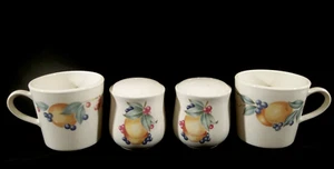 Corning Corelle Abbondanza Set Sale e Pepe e 2 Tazzine da Caffè - Foto 1 di 11