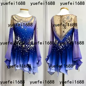 Neu Eis Eiskunstlaufkleid, Eiskunstlaufkleid für Wettkampf G7439 - Bild 1 von 7