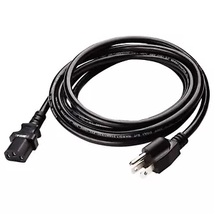 5Core AC Power Extension Cord 10Ft 3 Prong Adapter US Male - Female - Picture 1 of 21
