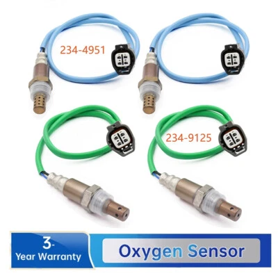 Sensor superior e inferior de oxigênio O2 para 2009-2010 Jaguar XF XFR V8 4.2L V8 5.0L 4PCS - Imagem 1 de 4
