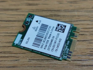Killer1535 Dell XPS 13 9360 9350 9343 P54G Alienware 17 R4 Wireless WIFI CARD - Bild 1 von 1