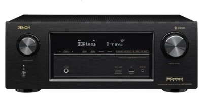 Denon AVR-X2400H Integrated Network AV Receiver 7.2ch Black Seal box New - Image 1 of 4