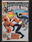 The Spectacular Spider-Man #116 1st Foreigner App Newsstand Marvel 1986 FN